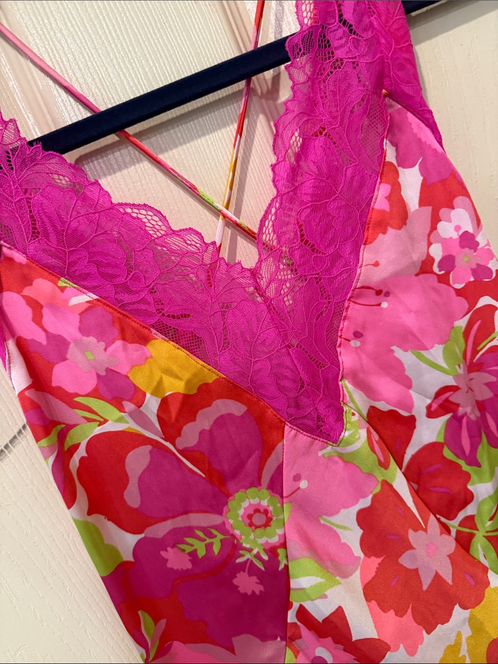 Free People “All A Bloom” neon floral maxi dress, XS - Picture 5 of 10